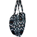 Abstract pattern geometric backgrounds Giant Heart Shaped Tote View4