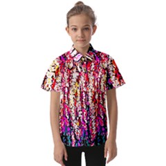 Colorful Bark Kids  Short Sleeve Shirt by 3cl3ctix