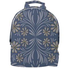 Folk Flowers Print Floral Pattern Ethnic Art Mini Full Print Backpack by Eskimos