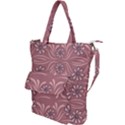 Folk flowers print Floral pattern Ethnic art Shoulder Tote Bag View1