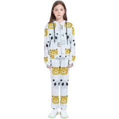 Seamless Pattern Cute Animals Kids  Tracksuit by Jancukart