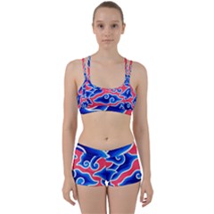 Batik Megamendung Perfect Fit Gym Set by artworkshop