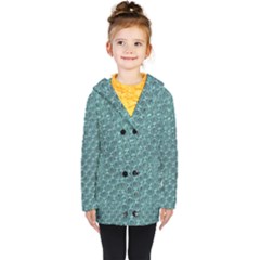 Bubble Wrap Kids  Double Breasted Button Coat by artworkshop