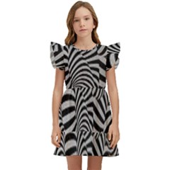 Pattern Kids  Winged Sleeve Dress by artworkshop