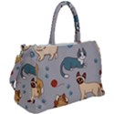 Cats Pattern Duffel Travel Bag View2