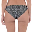 Creepy Head Motif Pattern Reversible Hipster Bikini Bottoms View2