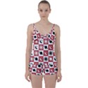 Space Pattern Colour Tie Front Two Piece Tankini View1