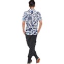 Hand-drawn-back-school-pattern Men s Polo Tee View2