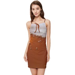 Bubble Beer Summer Tie Front Dress by artworkshop