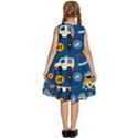 Seamless-pattern-vector-rescue-team-cartoon Kids  Frill Swing Dress View4