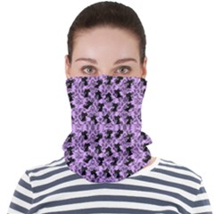 Purple Cat Face Seamless Bandana (adult) by NerdySparkleGoth