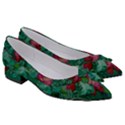 Rare Excotic Forest Of Wild Orchids Vines Blooming In The Calm Women s Bow Heels View3