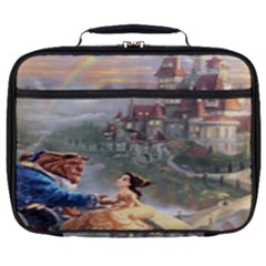 Beauty And The Beast Castle Full Print Lunch Bag by artworkshop