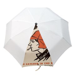 Catcher In The Rye Folding Umbrellas by artworkshop