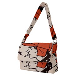 Catcher In The Rye Full Print Messenger Bag (m) by artworkshop