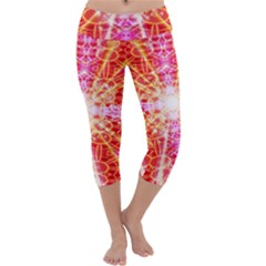 Bursting Energy Capri Yoga Leggings by Thespacecampers