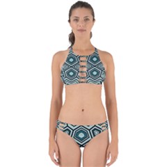 Abstract Pattern Geometric Backgrounds Perfectly Cut Out Bikini Set by Eskimos