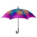 Triangles Polygon Color Hook Handle Umbrellas (Medium) View3