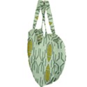 Abstract pattern geometric backgrounds Giant Heart Shaped Tote View3