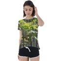 Bitter Melon Short Sleeve Foldover Tee View1