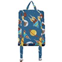 Seamless-pattern-vector-with-spacecraft-funny-animals-astronaut Buckle Everyday Backpack View3