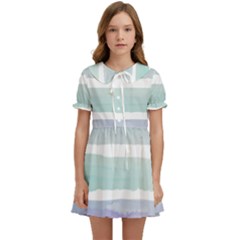 Watercolor Kids  Sweet Collar Dress by artworkshop