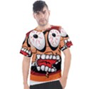 Brain Cartoon Animation Men s Sport Top View1