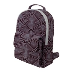 Abstract Pattern Geometric Backgrounds Flap Pocket Backpack (large) by Eskimos
