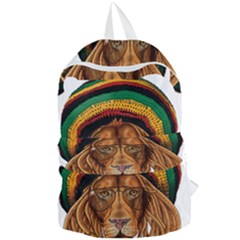 Lion Rastafari Foldable Lightweight Backpack by Jancukart