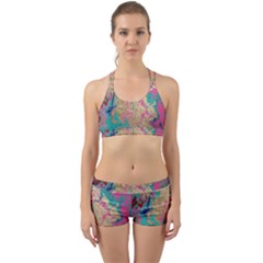 Freedom To Pour Back Web Gym Set by Hayleyboop