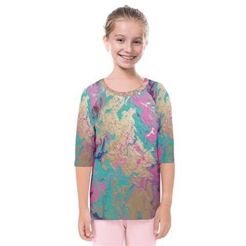 Freedom To Pour Kids  Quarter Sleeve Raglan Tee by Hayleyboop