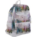 Drawing-watercolor-painting-city Top Flap Backpack View2