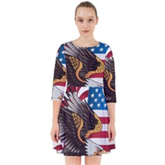 American-eagle- Clip-art Smock Dress by Jancukart