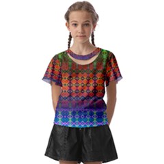 Pixels Kids  Front Cut Tee by Thespacecampers