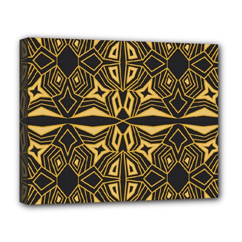 Abstract Pattern Geometric Backgrounds Deluxe Canvas 20  X 16  (stretched) by Eskimos