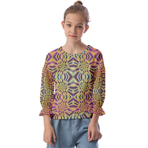 Abundant Joy Kids  Cuff Sleeve Top by Thespacecampers