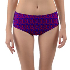Digitalart Reversible Mid-waist Bikini Bottoms by Sparkle