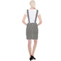Small Black and White Watercolor Checkerboard Chess Braces Suspender Skirt View2
