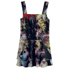 Ara-bird-parrot-animal-art Kids  Layered Skirt Swimsuit by Jancukart
