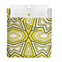 Abstract pattern geometric backgrounds  Duvet Cover Double Side (Full/ Double Size) View1