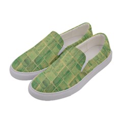 Bathroom Ceramic  Women s Canvas Slip Ons by artworkshop