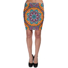 Mandala Spirit Bodycon Skirt by zappwaits