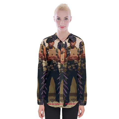 Screenshot 20220701-212826 Piccollage Womens Long Sleeve Shirt by MDLR
