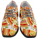 Pizza Love Women Heeled Oxford Shoes View1