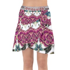 Im Fourth Dimension Colour 14 Wrap Front Skirt by imanmulyana