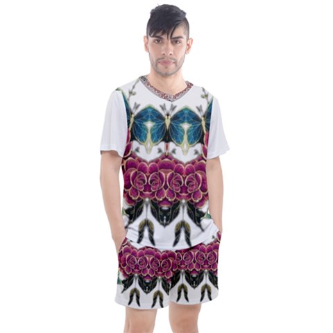 Im Fourth Dimension Colour 14 Men s Mesh Tee And Shorts Set by imanmulyana
