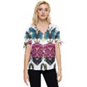 IM Fourth Dimension Colour 14 Bow Sleeve Button Up Top View1