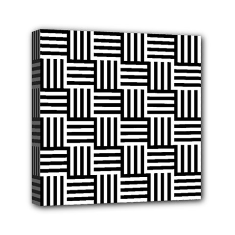 Basket Mini Canvas 6  X 6  (stretched) by nateshop