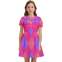 Texture Kids  Bow Tie Puff Sleeve Dress by nateshop