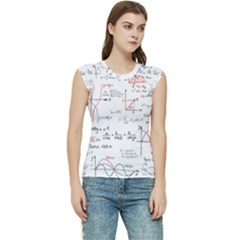 Math Formula Pattern Women s Raglan Cap Sleeve Tee by Sapixe